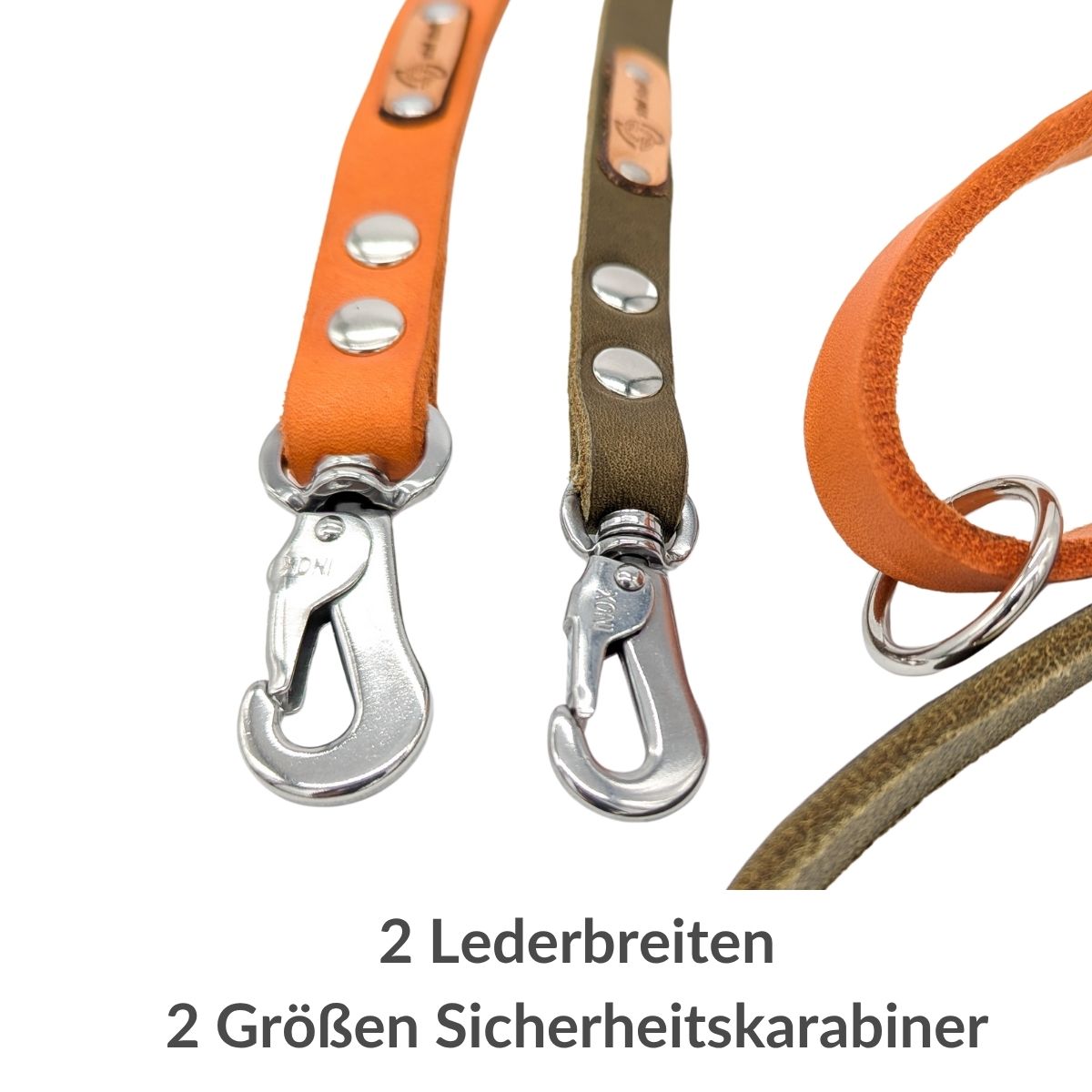 City-Leine Fettleder "Pure" für Hunde