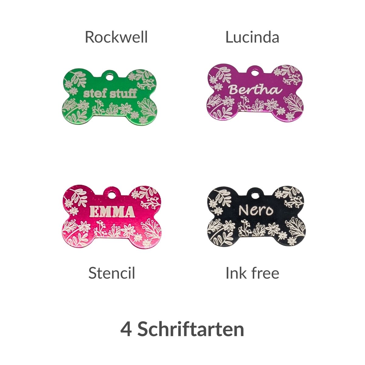 Hundemarke "Leuchturm" - individuelle Lasergravur