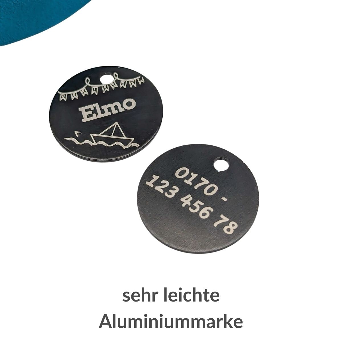 Hundemarke "Boot" - personalisierbar