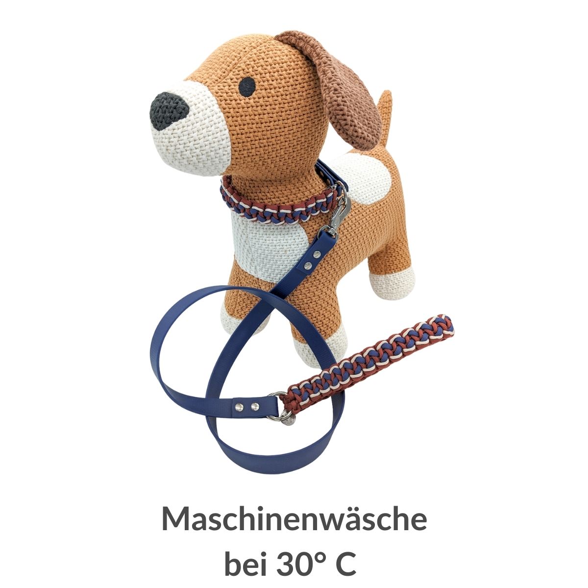 Seefahrer - Führleine Biothane mit Paracord