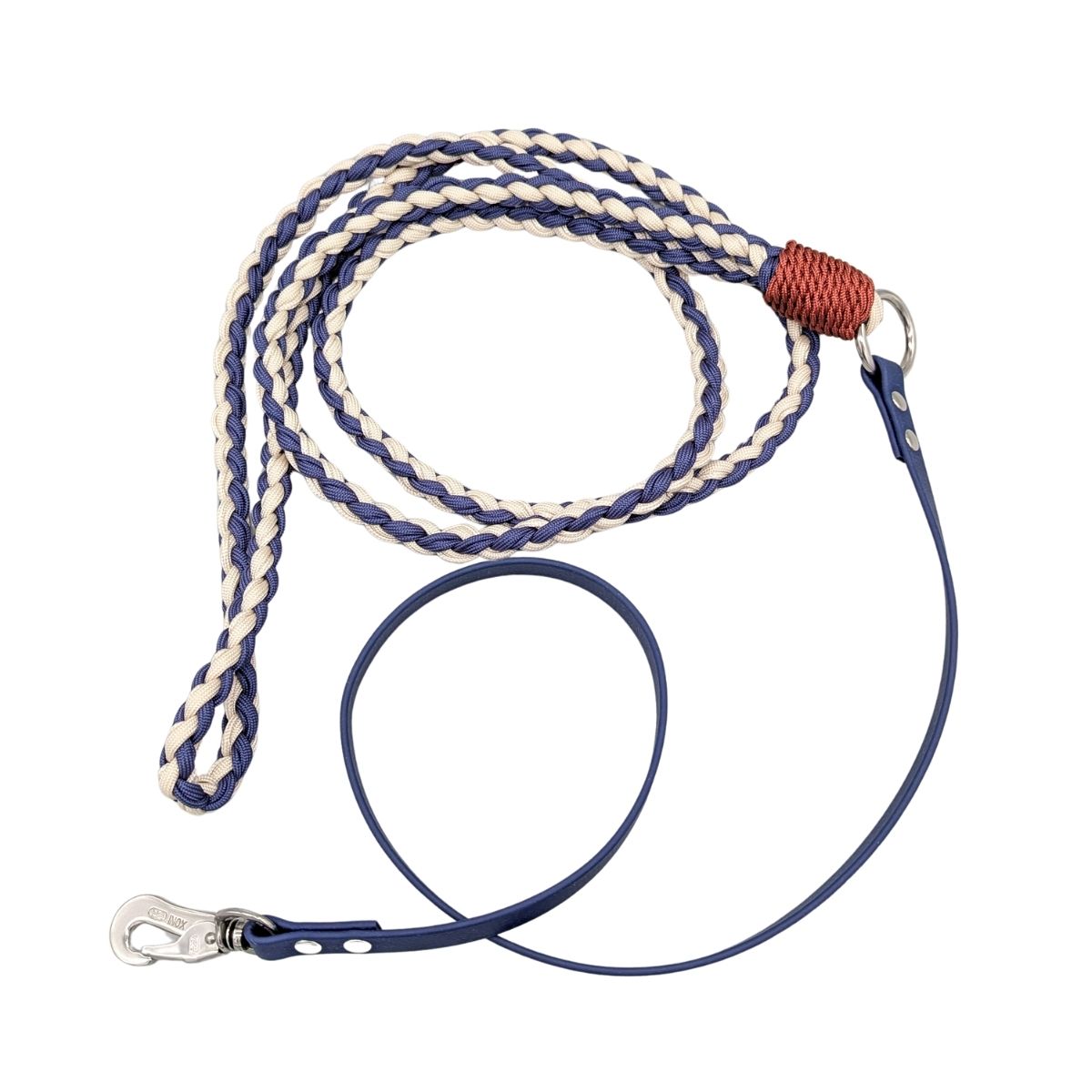 Seefahrer - Umhängeleine Biothane mit Paracord